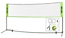 Havespil 2-i-1 volleyball/badminton 